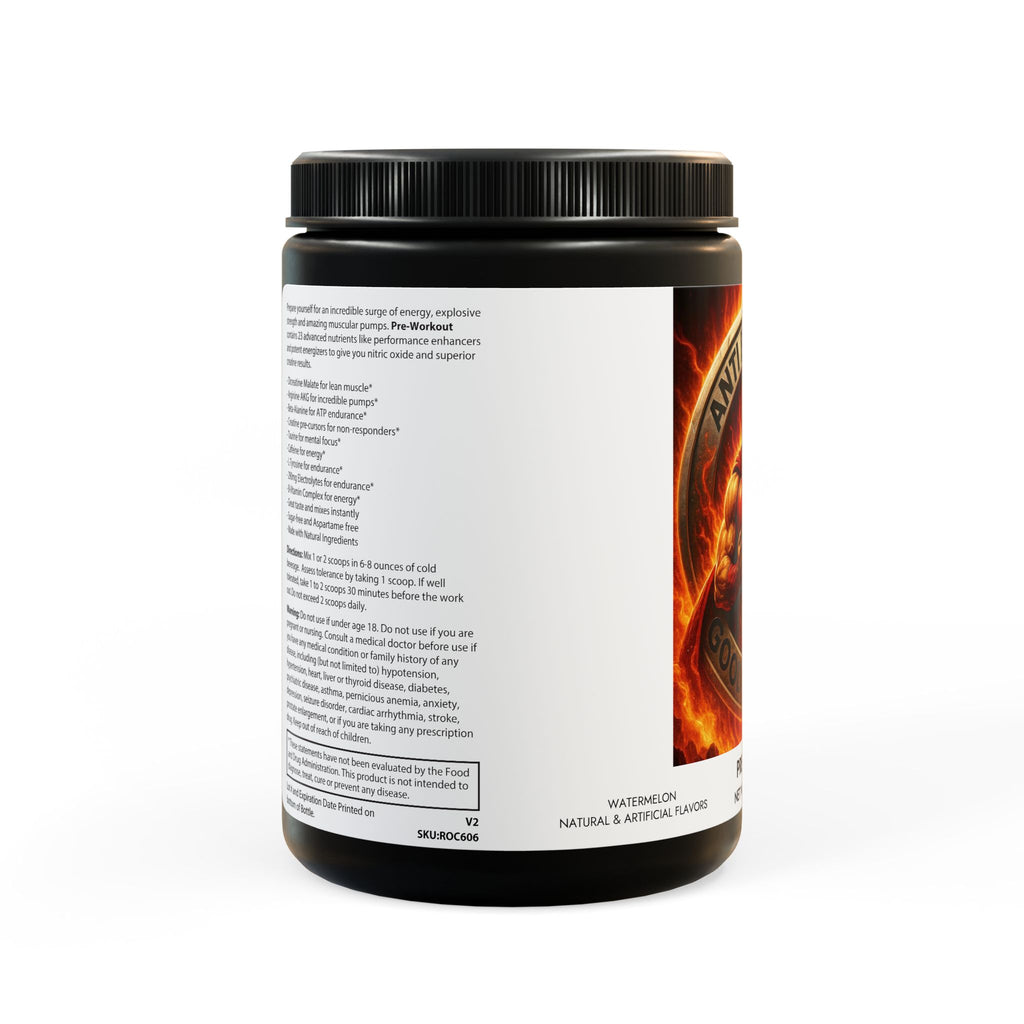 Anti Bad Guy Pre Workout, Watermelon (300g, 10.58oz)